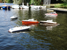 Yacht - Modell - Treffen bei Tag