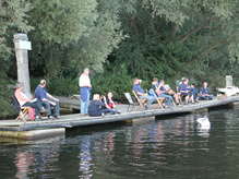 Das Ganze von der Elbe aus gesehen